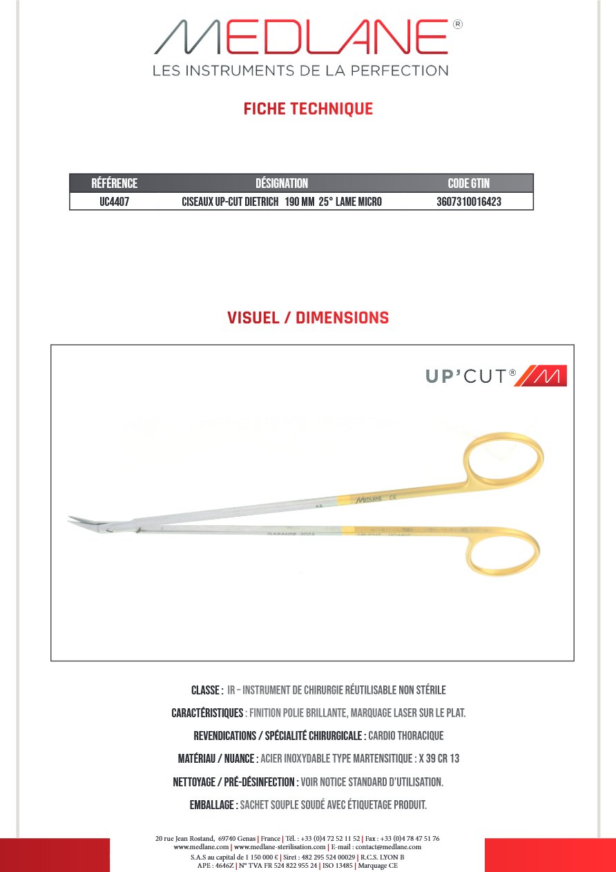 Ciseaux Fils Universel 120 mm Fil Acier - REF 04407P